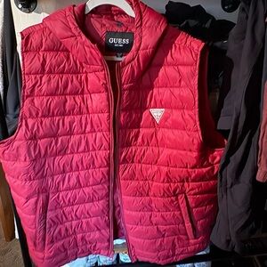 Guess Cherry Quilted Vest